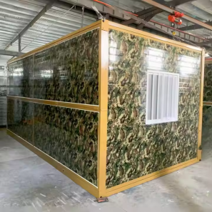 X-shaped Folding Office Modular Homes Prefab Container Tiny House for Living Movable Cabin No reviews yet