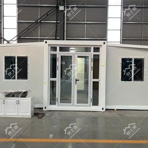 20Ft Winter Restriction Prefab Houses Flat Modern Forest Camp Cabin  