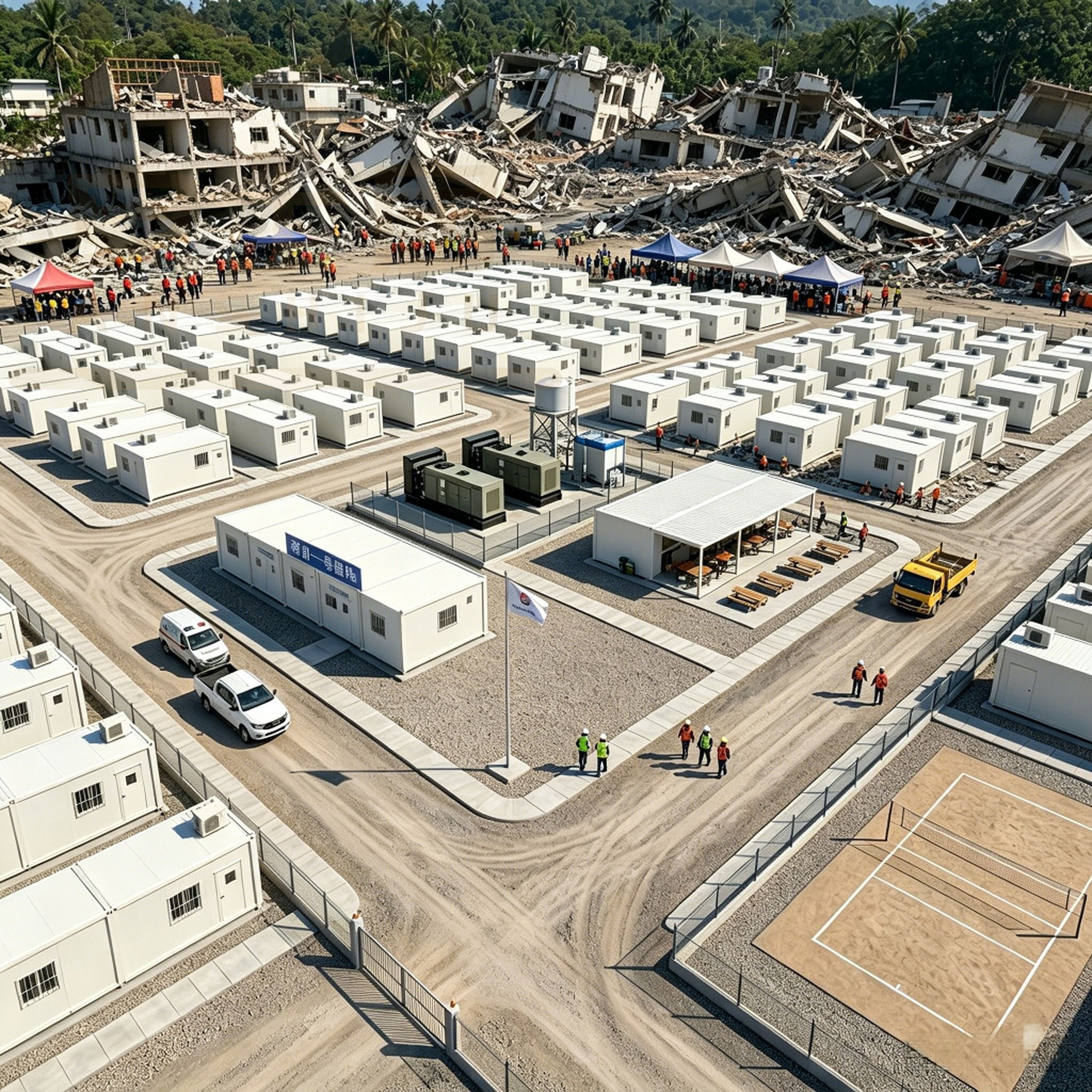 Philippines Earthquake Relief: Detachable Container Houses Offer Reliable Emergency Shelter